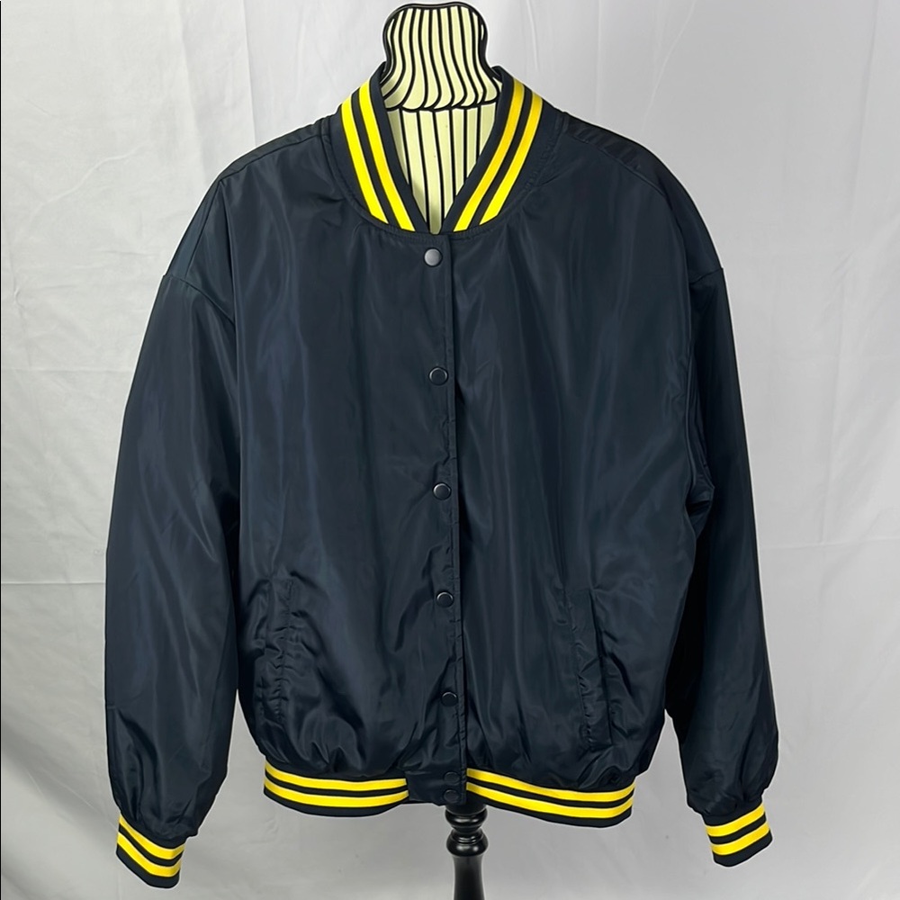 Ci Sono Navy Padded Jacket